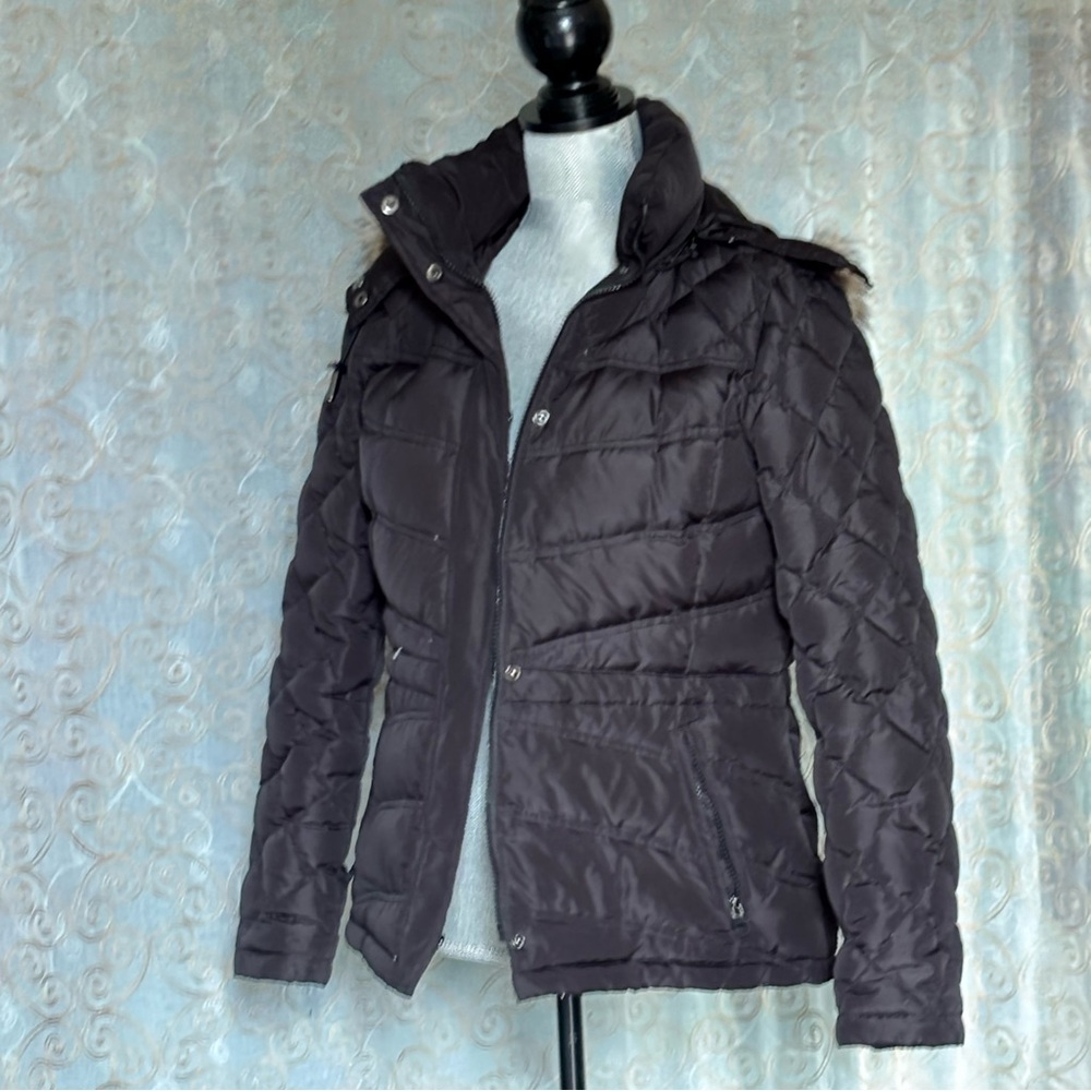 Kenneth Cole reaction down jacket size M dark gray